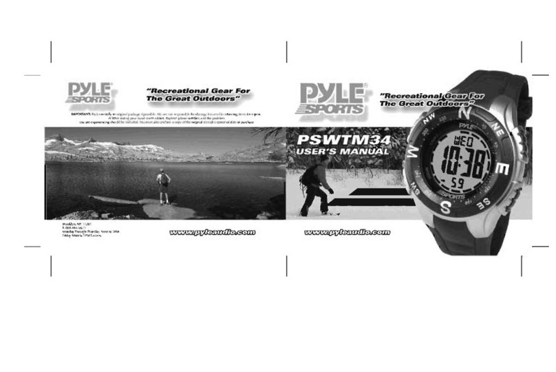 Pyle Sports PSWTM34 user manual