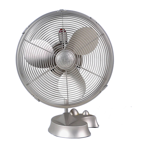 Atlas fan company Cinni instructions