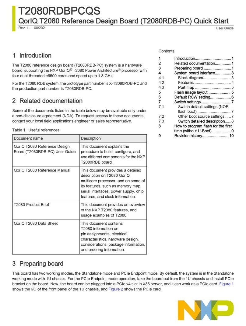 NXP Semiconductors QorIQ T2080 User manual
