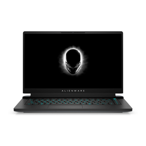 Alienware m15 Ryzen Edition R5 User manual