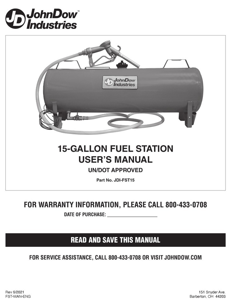 JohnDow Industries JDI-FST15 user manual JohnDow Industries JDI-FST15 user manual