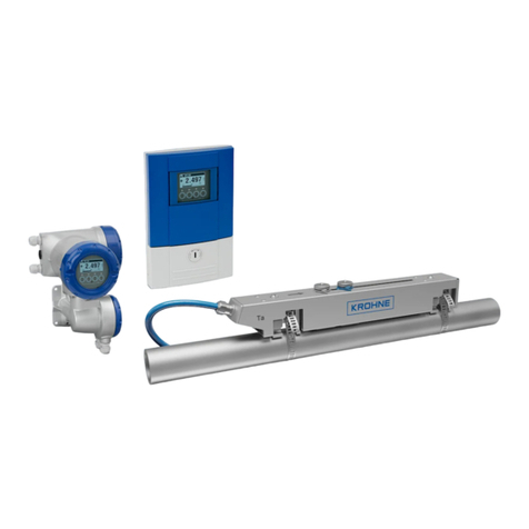KROHNE OPTISONIC 6300 User manual KROHNE OPTISONIC 6300 User manual