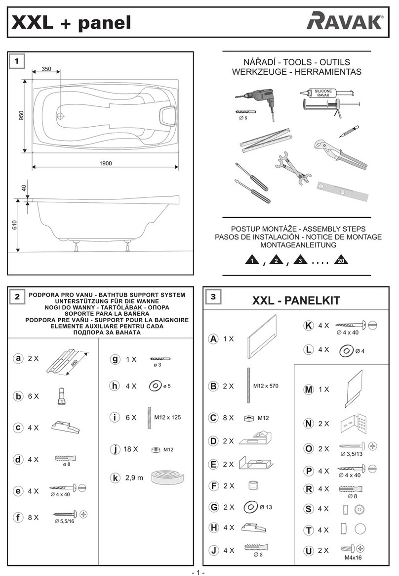 RAVAK XXL + manual