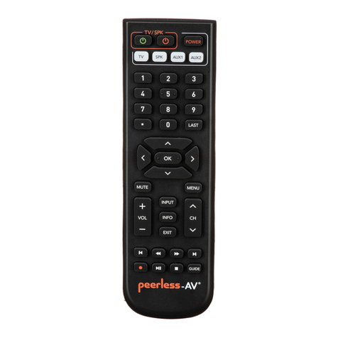 peerless-AV ACCD-REM02 manual