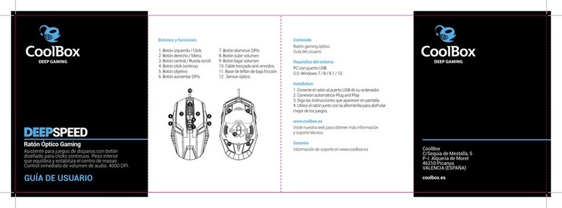 Coolbox DEEPSPEED user guide