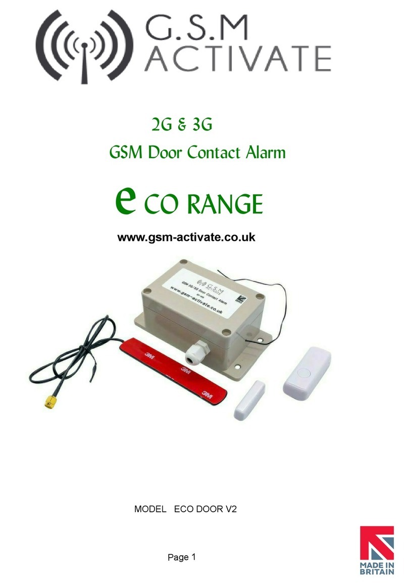 GSM Activate ECO Series manual