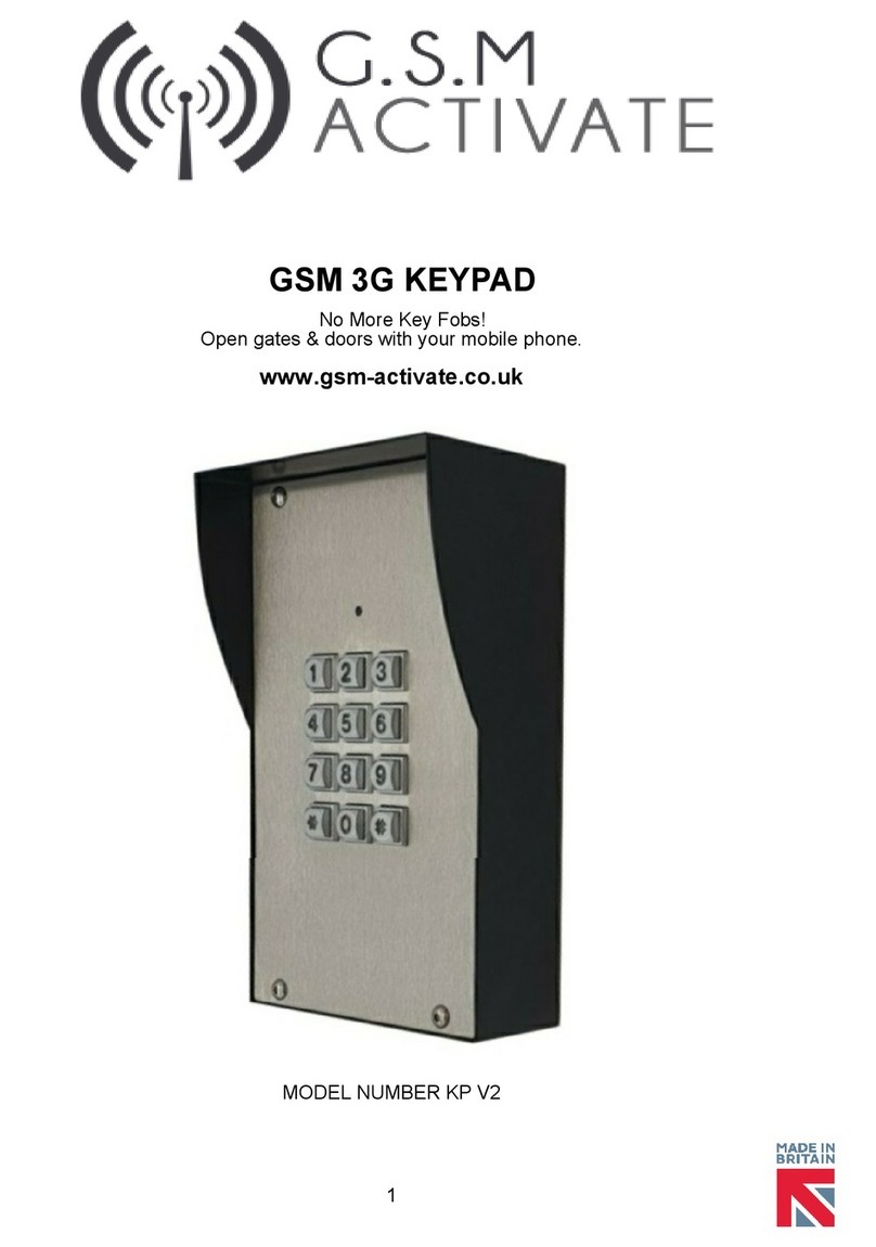 GSM Activate KP V2 manual
