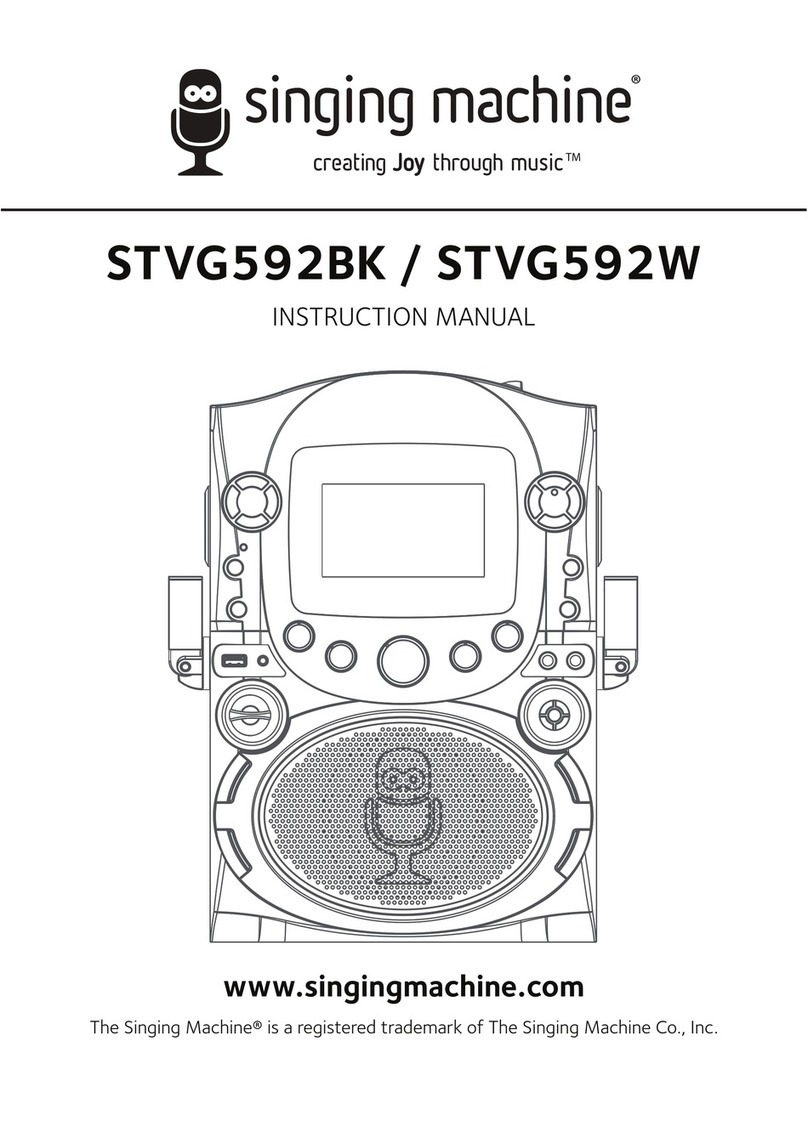 The Singing Machine STVG592BK instruction manual