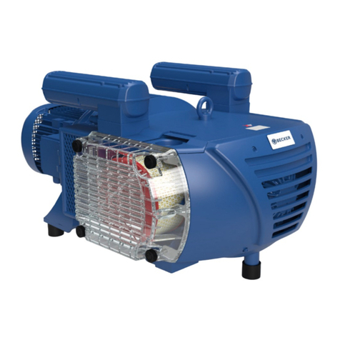 Becker VXLF 2.200 operating instructions