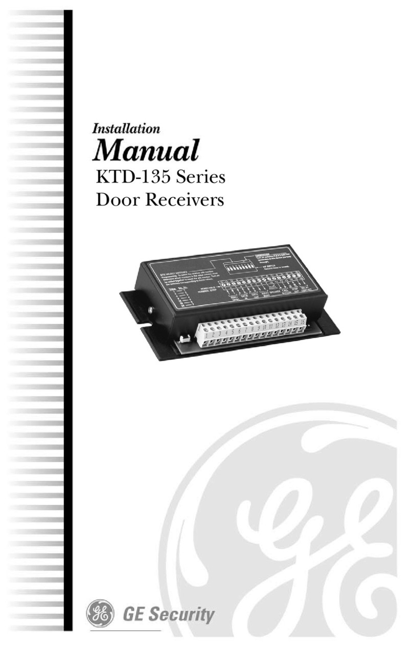 GE KTD-135 Series installation manual