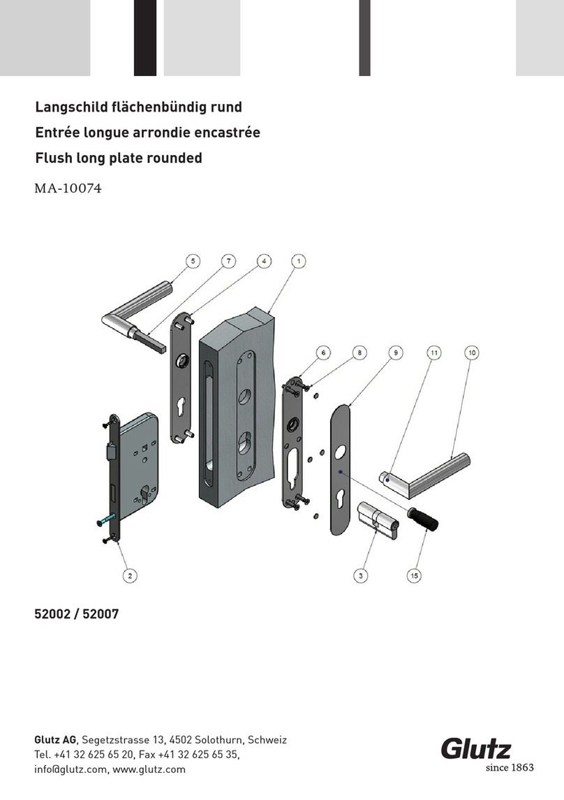 Glutz 52002 Manual