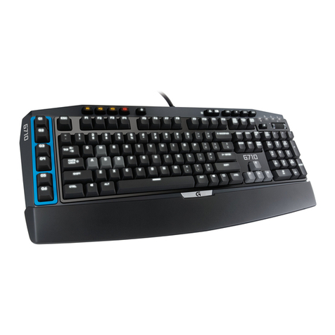 Logitech G710 Setup guide