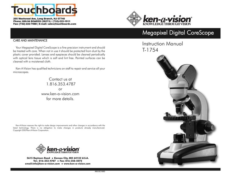 Ken A Vision T-1754 User manual Ken A Vision T-1754 User manual