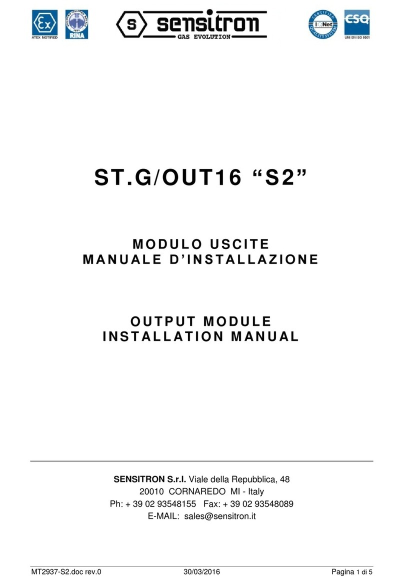 Senitron S2 User manual