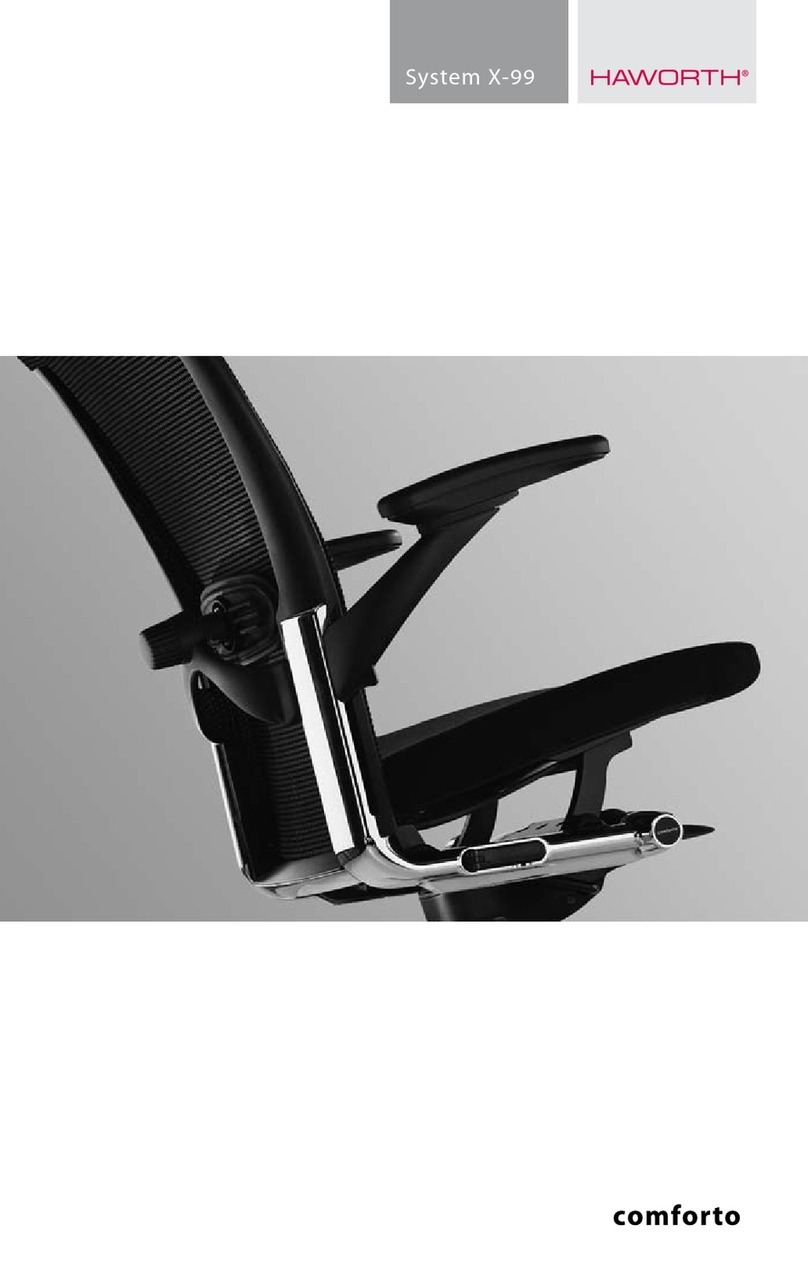 comforto HAWORTH System X-99 User manual