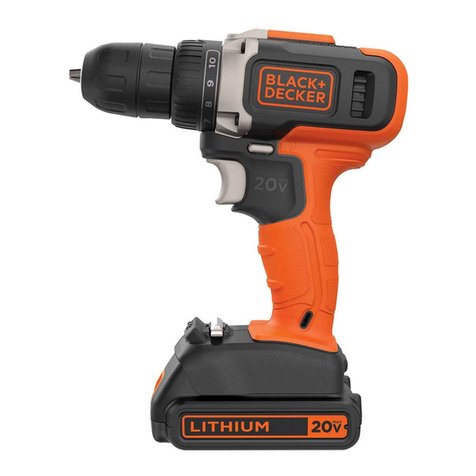 BLACK DECKER EBCD703 manual