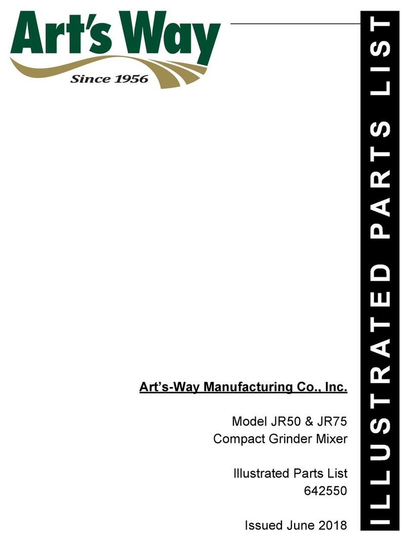 Art's Way JR50 manual