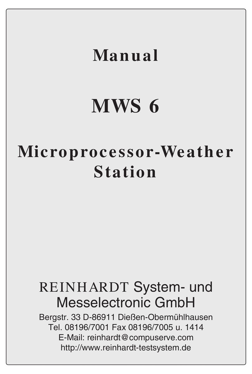 Reinhardt 1002-349-807 User manual