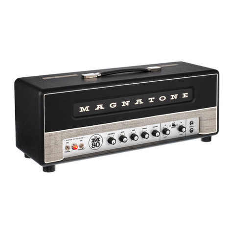 Magnatone SUPERFIFTYNINE M-80 manual