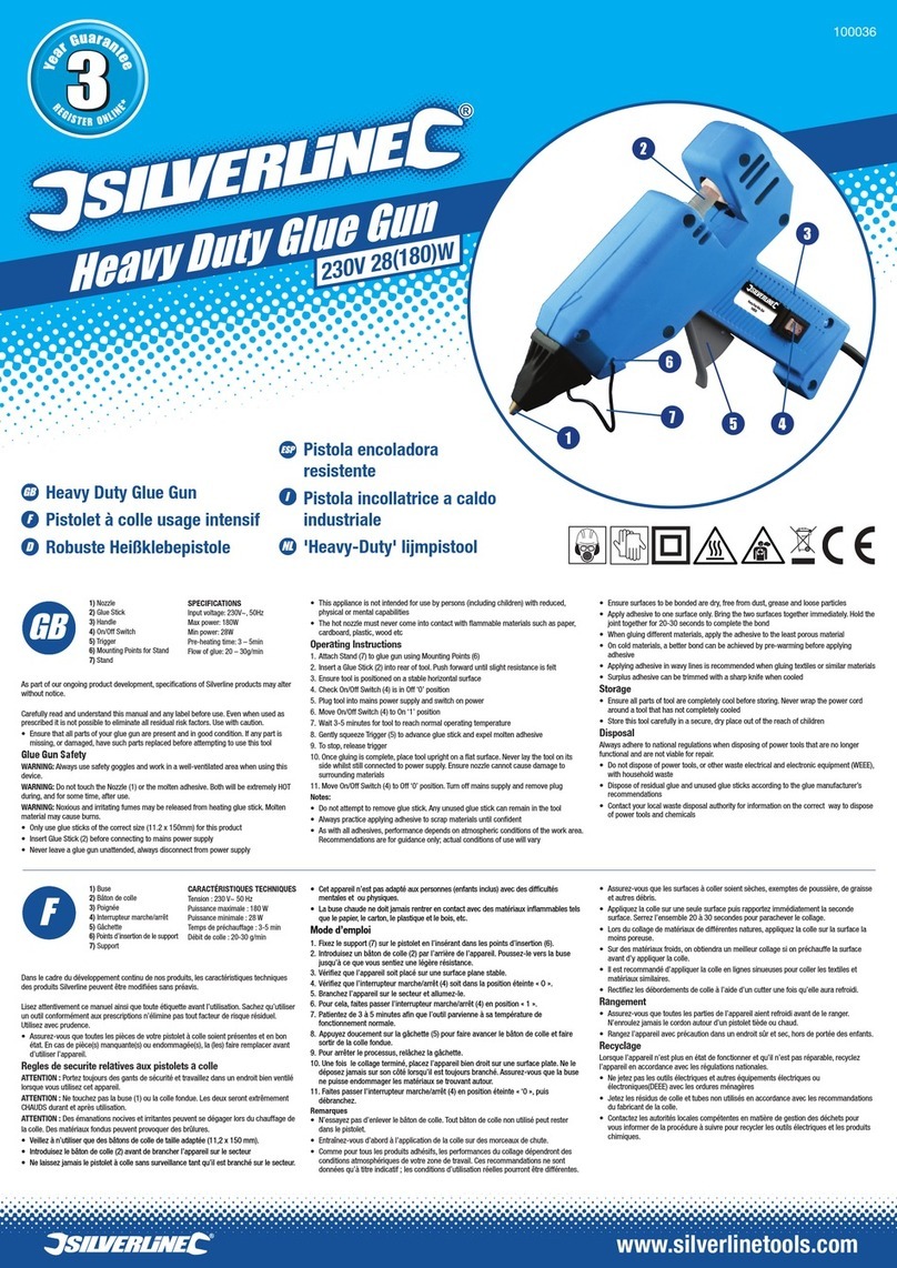 Silverline 100036 User manual