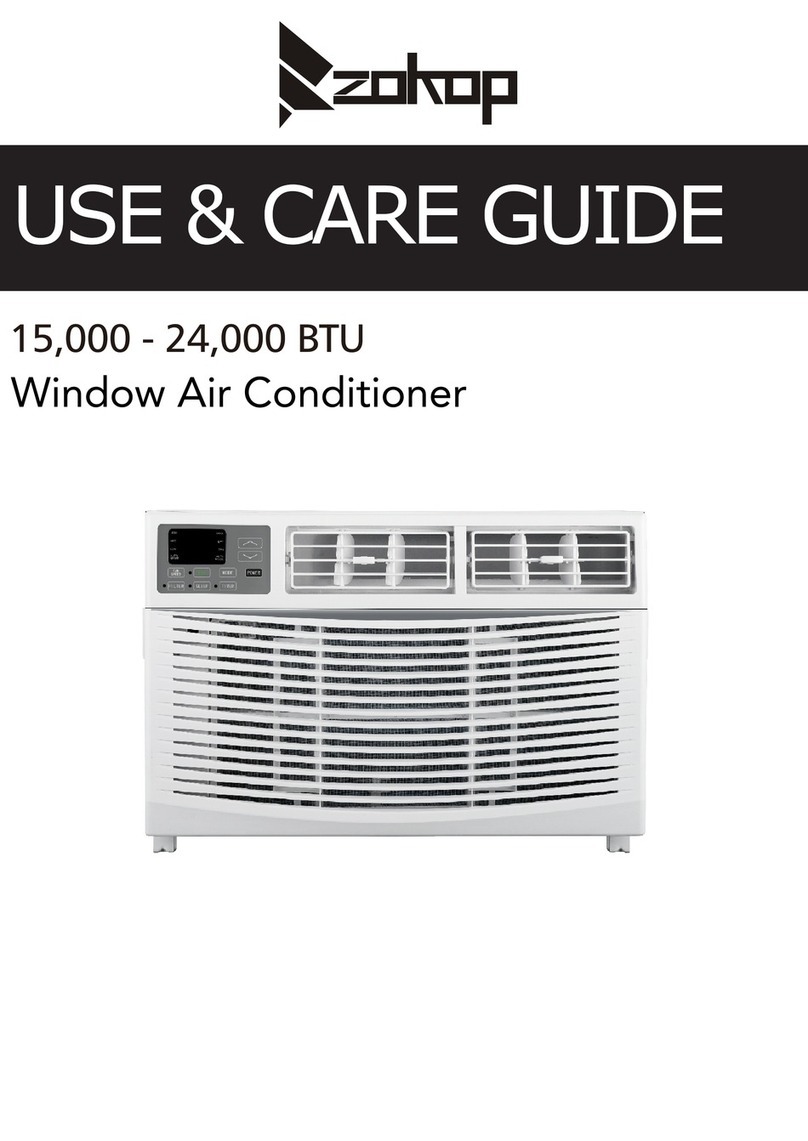 Zokop 15000 BTU User manual