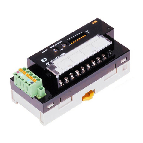 Omron DRT2 SERIES DEVICENET SLAVES - OPERATION ... User manual