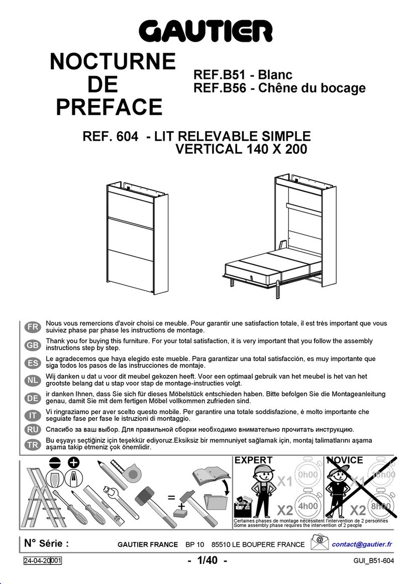 Gautier B51 manual