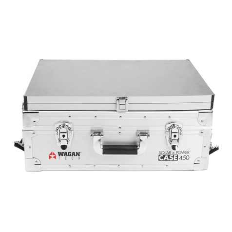 Wagan SOLAR e POWER CASE 450 user manual