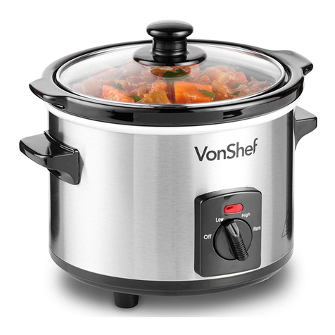 VonShef 2013337 user manual