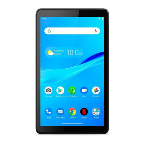 Lenovo Tab M7 User manual