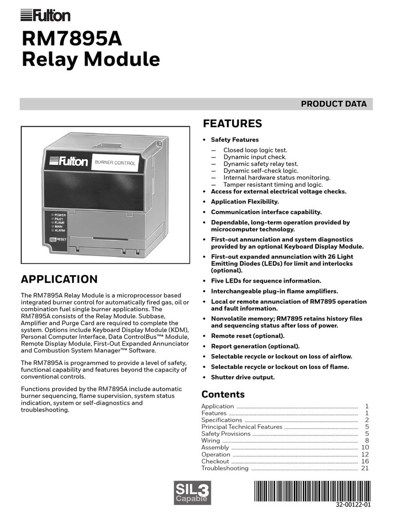 FULTON RM7895A manual