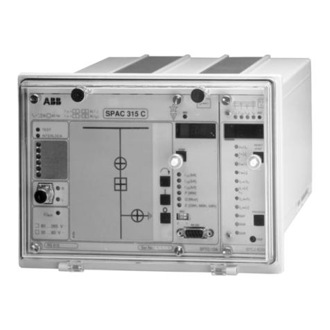 ABB SPAC 315 C User manual and technical description