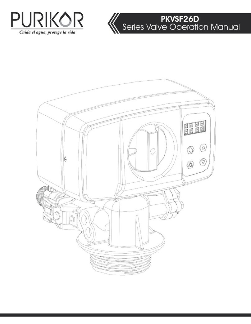 PURIKOR PKVSF26D Operation manual