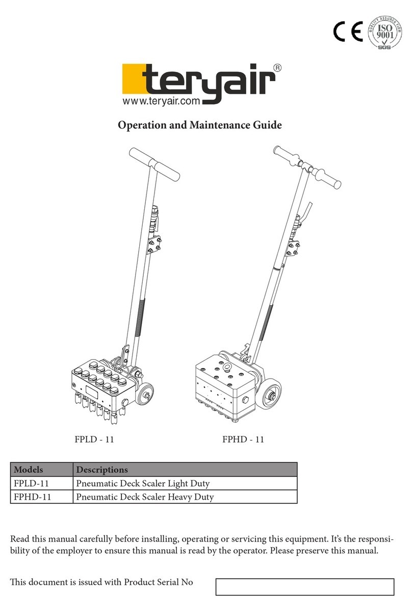 Teryair FPLD-11 Operation and maintenance guide