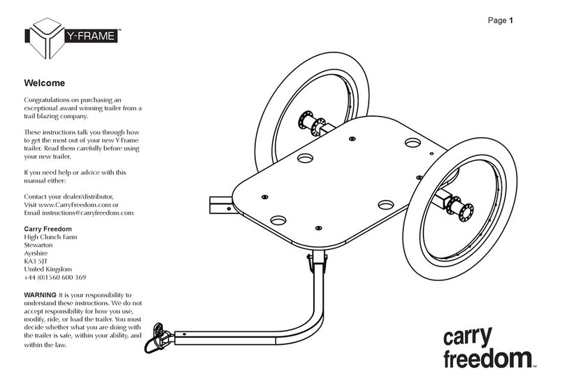 Carry Freedom Y-Frame User manual