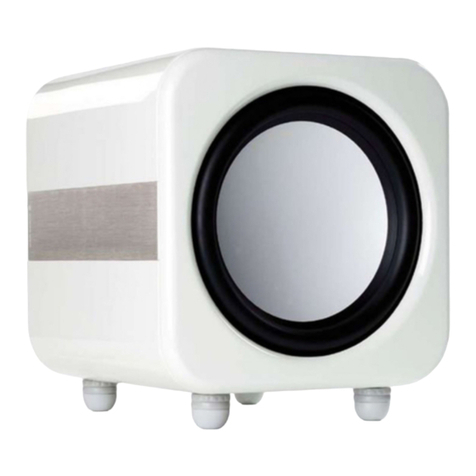 Monitor Audio Apex AW-12 User manual