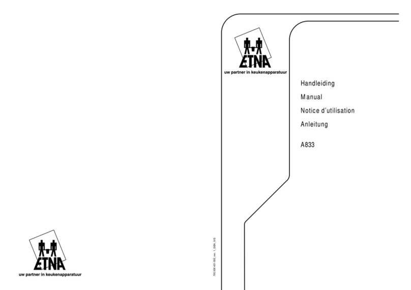ETNA A833 User manual