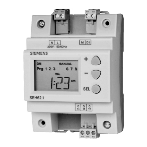 Siemens SEH62.1 User manual