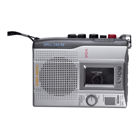 Sony TCM-200DV/150 User manual