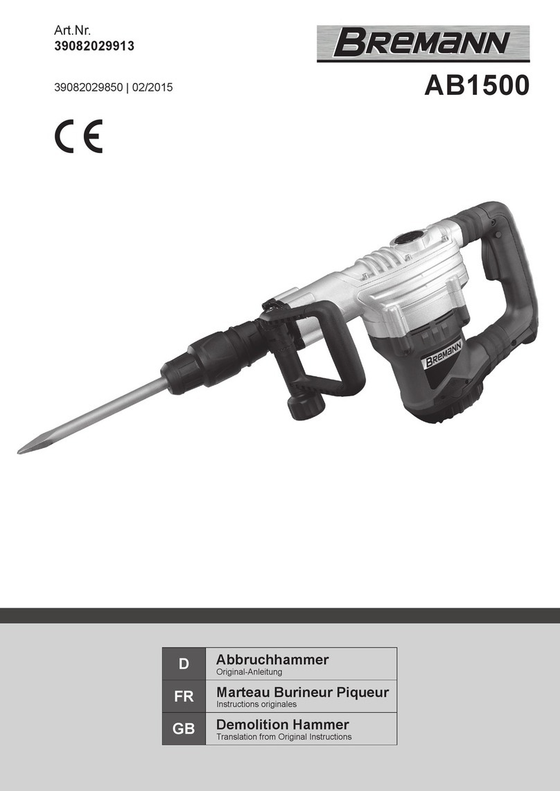 Bremann AB1500 Original instructions