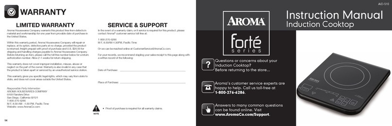 Aroma FORTE Series instruction manual