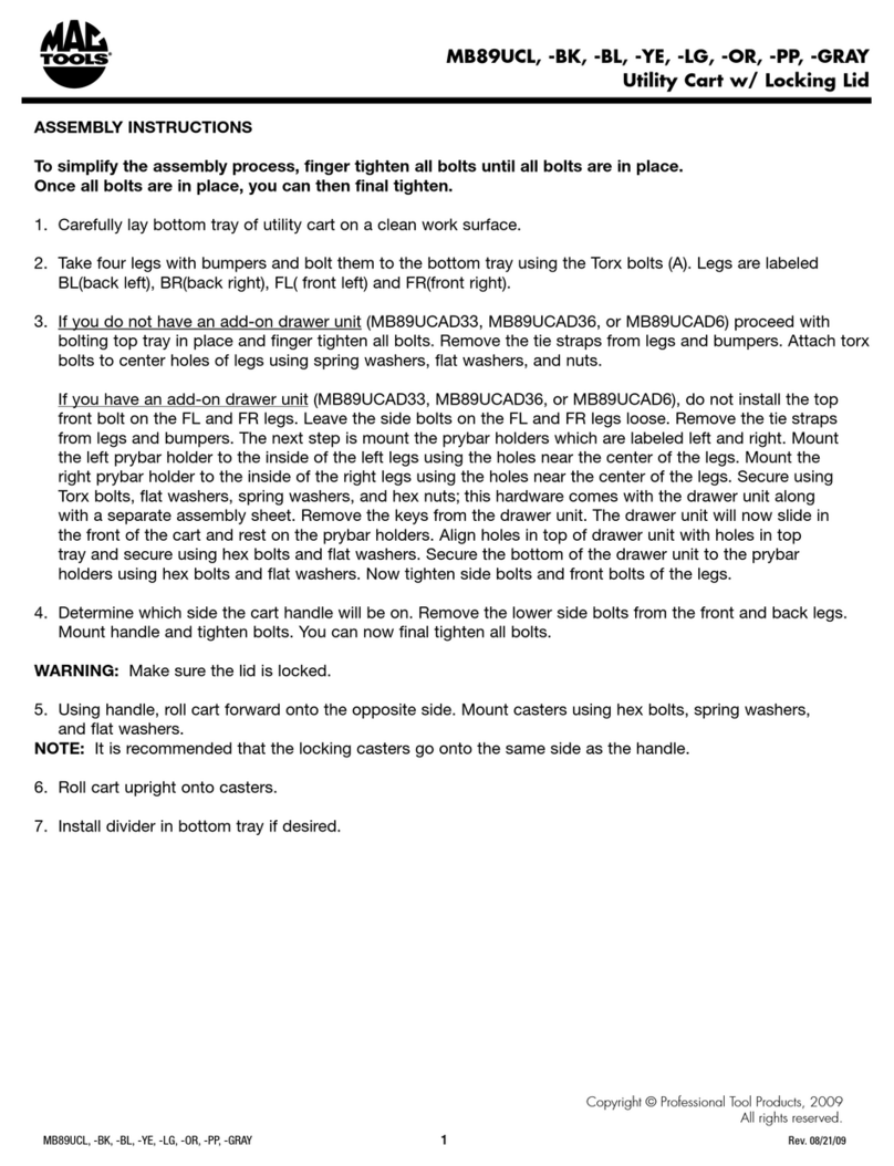 MAG TOOLS MB89UCL User manual