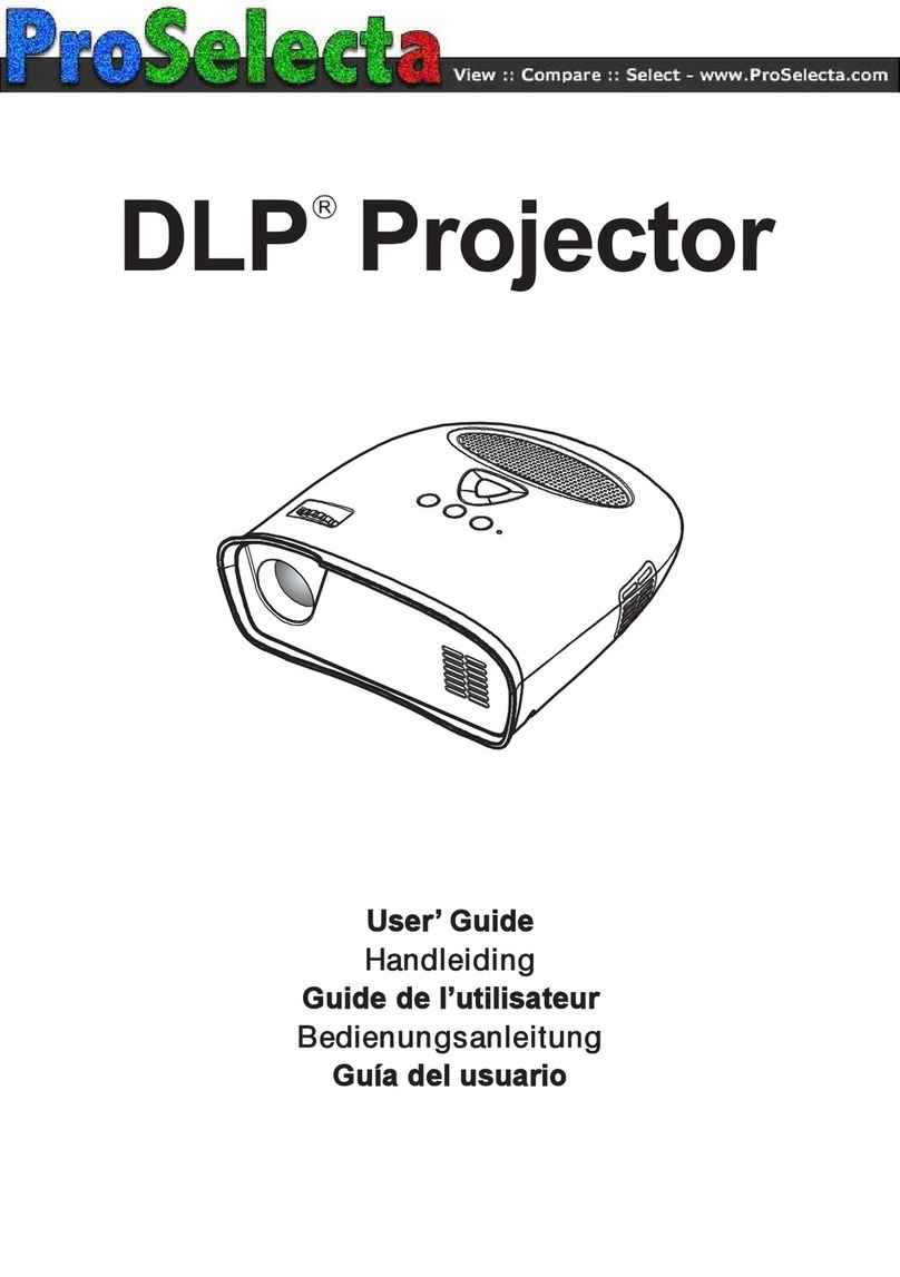 Optoma GT100 User manual Optoma GT100 User manual