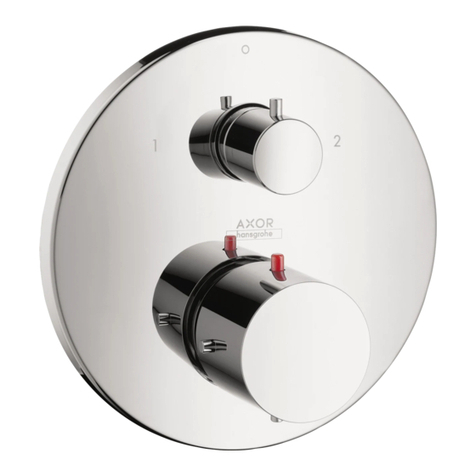 Hans Grohe AXOR Starck 10720 1 Series Instruction Manual Hans Grohe AXOR Starck 10720 1 Series Instruction Manual