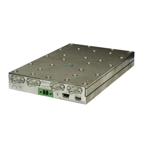 SIGNALCORE SC5506A Operating & programming manual