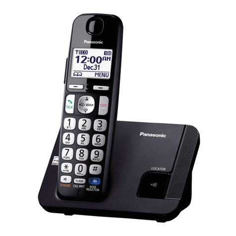 Panasonic KX-TGE210B User manual