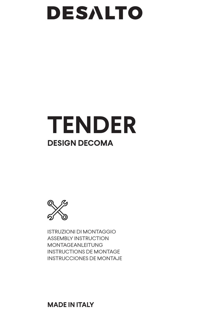 Desalto TENDER User manual