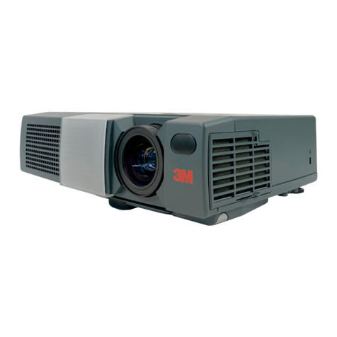 3M Multimedia Projector MP8749 User manual