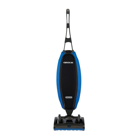 Oreck Magnesium LW100 Series User manual