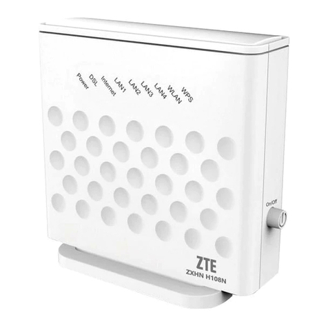 Zte ZXHN H108N Configuration manual